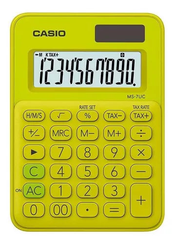 Calculadora casio ms 7uc hotsell